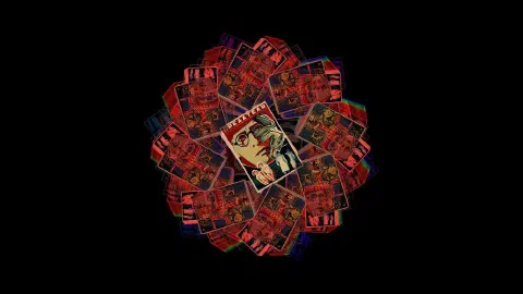 Mandalas generativas a partir de imagens da vanguarda russa